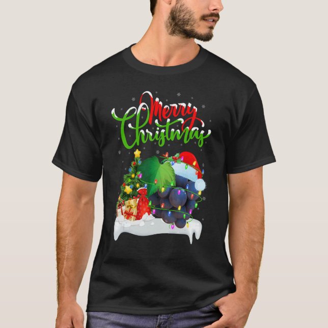T-shirt Squash Fruit   Xmas Decorations Santa Squash Chris (Devant)