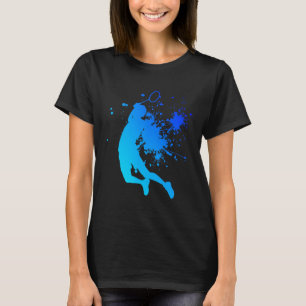 T-shirt Squash Navette Femmes Badminton Hommes