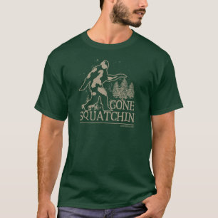 T-shirt Squatchin allé