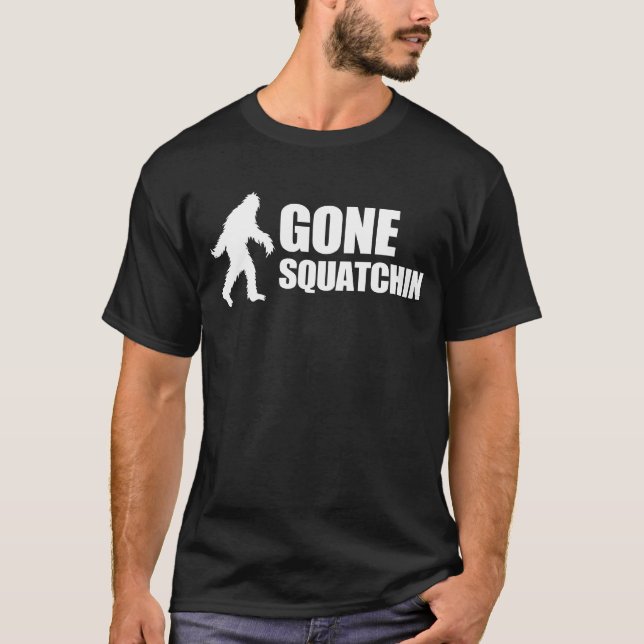 T-shirt Squatchin allé (Devant)