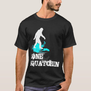 T-shirt Squatchin allé avec le logo de Bigfoot