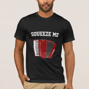 T-shirt Squeeze Me, Accordéon Rouge,