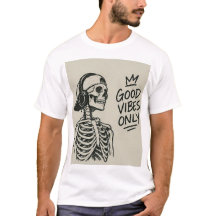 T-shirt squelette