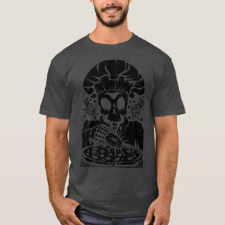 T-shirt Squelette Chef Pineappa Pizza Pineappa Pizza Lov