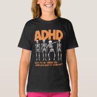 Squelette Dabbing ADHD