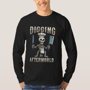 T-shirt Squelette de boucherie - Boucher de viande