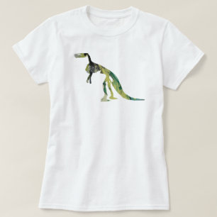 T-shirt squelette de claosaurus