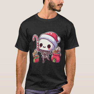 T-shirt Squelette de Noël