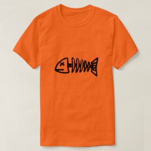 T-shirt Squelette de poisson