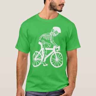 T-shirt Squelette de vélo
