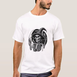 T-shirt Squelette d'Halloween