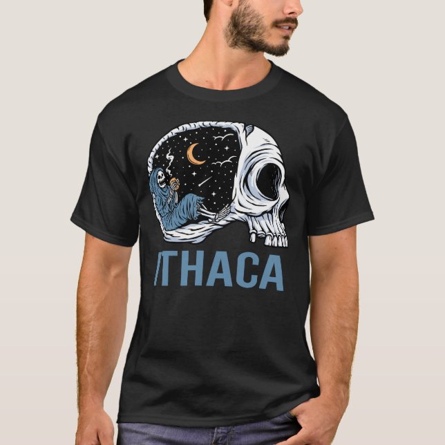 T-shirt Squelette froid Ithaca (Devant)
