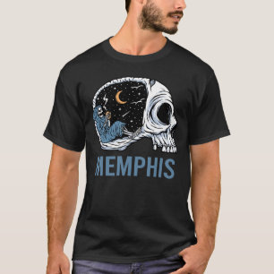 T-shirt Squelette glaçant - Memphis