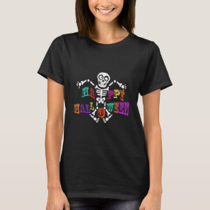 T-shirt squelette Halloween cool Halloween