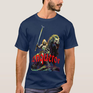 T-shirt Squelette Knight Conquérant