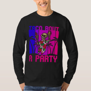T-shirt Squelette Mexico Mexicain Mexicain Nacho Été 3