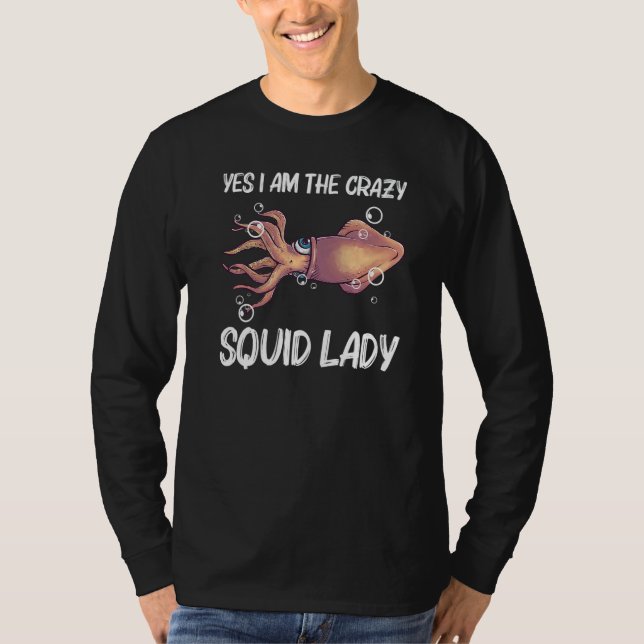 T-shirt Squid  For Men Women Giant Squid Octopus Tentacles (Devant)