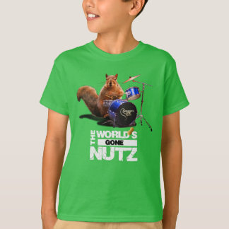 T-shirt Squirrel Me Mal Drummer