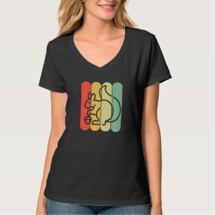 T-shirt Squirrel Retro vintage pour écureuil