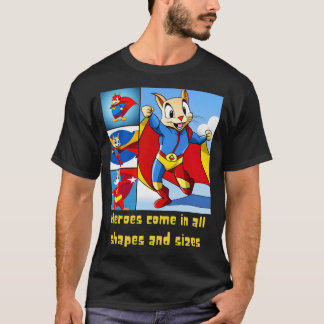 T-shirt Squirrel Superhéros