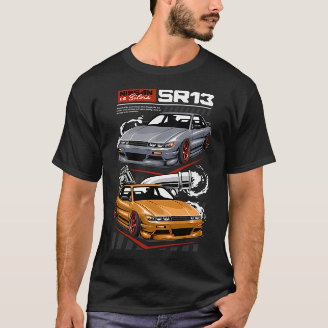 T-shirt Sr13 Nissan Silvia (Devant)