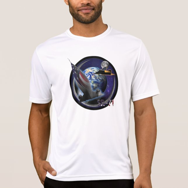 T-shirt SR-71 Blackbird HIGH RANGERS (Devant)