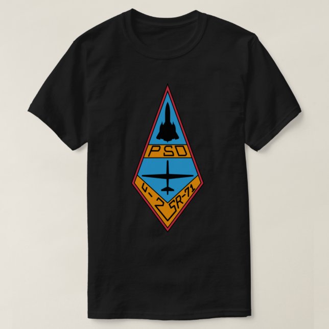 T-shirt SR-71 Blackbird Physiological Support Division Ins (Design devant)