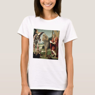 T-shirt SS. Michael, Andrew et Onuphrius (huile sur pannea