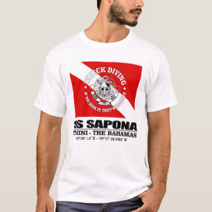 T-shirt SS Sapona (meilleures épaves)