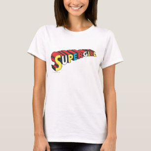 T-shirt SSupergirl Colorful  Logo