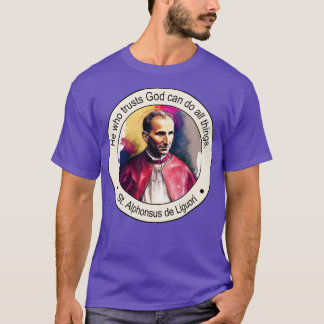 T-shirt St Alphonsus de Liguori Citations religieuses Insp