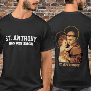 T-SHIRT ST. ANTHONY A MON DOS