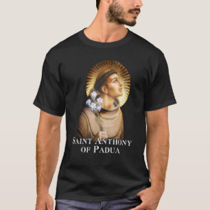 T-shirt St Antoine De Padoue Vintage Catholique Saint-Infa