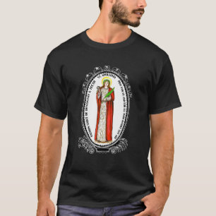 T-shirt St Apollonia Patron Saint des dentistes Dental Hyg