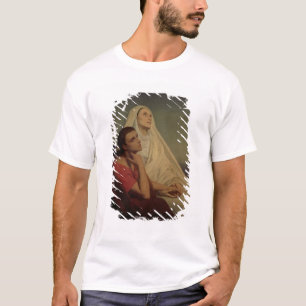 T-shirt St Augustine et son St Monica, 1855 de mère