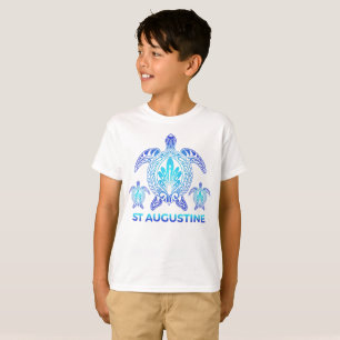 T-shirt St Augustine Florida Océane Tortue Souvenirs