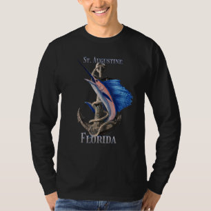 T-shirt St Augustine Floride Espadon Marlin Océan Pêche