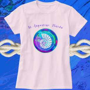 T-shirt St Augustine Floride Joli coquillage de mer