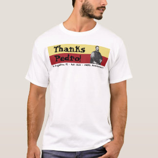 T-shirt St Augustine, la Floride - 450th - mercis, Pedro !