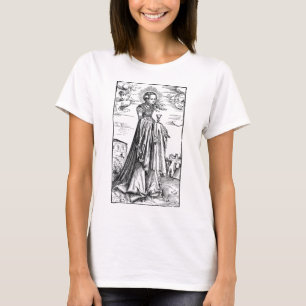 T-shirt St. Barbara, coupe à bois de renaissance