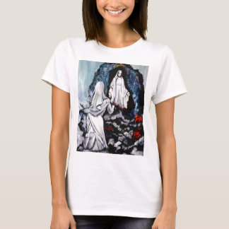 T-shirt St Bernadette à la grotte