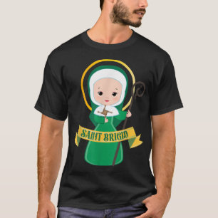 T-shirt St Brigid de Kildare Cross Irlande irlandais migno