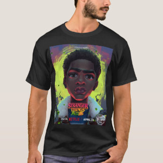 T-shirt ST Contes de '85 (Lucas) - T Shirt Unisexe (Noir)