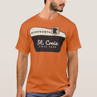T-shirt St Croix State Park Minnesota Affiche de bienvenue