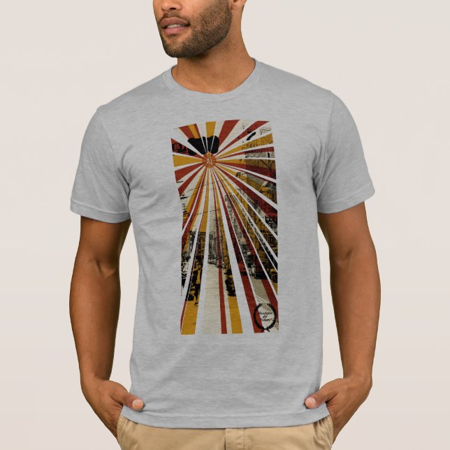 T-shirt St de l'Asie de volume (Devant)