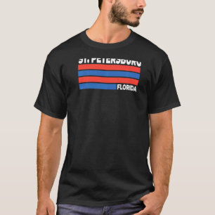 T-shirt St Ersburg Floride Fl Keepsaké La ville Sunshine