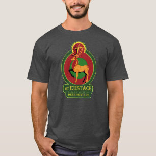 T-shirt St Eustace, martyre, saint patron des chasseurs de