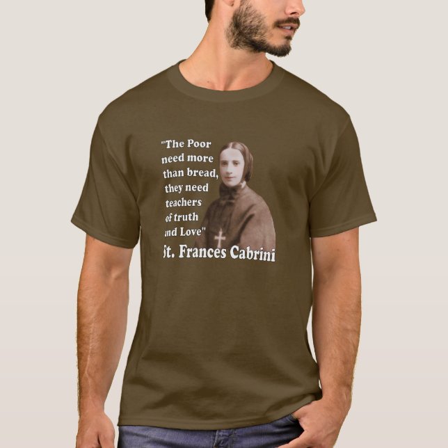 T-shirt St Frances Cabrini (Devant)