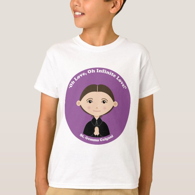 T-shirt St Gemma Galgani (Devant)