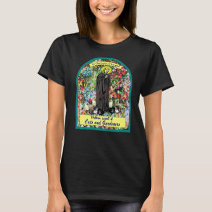 T-shirt St Gertrude Patron Saint des Chats Great Nivelles